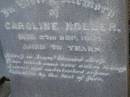 Caroline NOLLER,
died 27 Dec 1908 aged 79 years;
Greenwood St Pauls Lutheran cemetery, Rosalie Shire