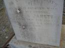 Augusta JANETSKI,
wife mother,
died 21 Feb 1913? aged 66 years 8 months;
Greenwood St Pauls Lutheran cemetery, Rosalie Shire