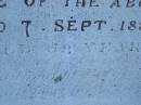 
Luke SMITH
d: 18 Jul 1879, aged 52
(wife) Martha (SMITH)
d: 7 Sep 1888 aged 59
Harrisville Cemetery - Scenic Rim Regional Council
