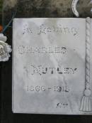 
Charles NUTLEY
1866 - 1913
Sarah NUTLEY
1888 - 1970
Harrisville Cemetery - Scenic Rim Regional Council
