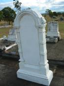 
Robert Hendry BOYLE
d: 13 Jul 1881, aged 85

(wife) Janet Miller (BOYLE)
d: 12 Jun 1884, aged 80

Elizabeth May (BOYLE)
daughter of Mungo and Sarah BOYLE
d: 12 May 1886, aged 2

(restored 1992)

Harrisville Cemetery - Scenic Rim Regional Council

