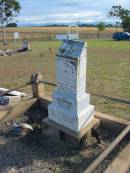 
Jane CROSS
d: 19 Jul 1911, aged 69
(husband) Abraham CROSS
d: 19 Jul 1912, aged 74


Harrisville Cemetery - Scenic Rim Regional Council

