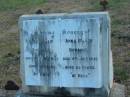 
Archibald DONAGEY
d: 20 Jul 1929, aged 83
Anna Miller DONAGHY
d: 4 Jul 1935, aged 83

Harrisville Cemetery - Scenic Rim Regional Council
