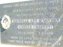 Michelle Ann MCGOVERN
(Chelle CREEVEY),
daughter sister wife sister-in-law aunt,
10-12-1970 - 1-6-1998;
Helidon Catholic cemetery, Gatton Shire