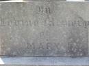 Mary,
daughter of Robert & Mary Emma SMITH,
died 20 Aug 1915 aged 14 years 9 months;
Helidon General cemetery, Gatton Shire
