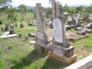 Arthur WERTH,
son of W. & M. WERTH,
died 30 Nov 1917 aged 18 years;
Edward Charles WERTH,
son brother,
died 21 Jan 1942 aged 3 days;
Wilhelm August WERTH,
father,
died 26 March 1933 aged 65 years,
inserted by wife & family;
Martha WERTH,
mother,
died 22 July 1951 aged 82 years;
Helidon General cemetery, Gatton Shire