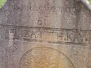 Elizabeth KAY,
died 24 May 1934;
Helidon General cemetery, Gatton Shire