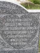 Adolf TROST,
father,
died 29 July 1937 aged 67 years 2 months;
Louisa TROST,
mother,
died 14 Oct 1940 aged 64 years 5 months;
Helidon General cemetery, Gatton Shire