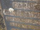Caroline Augusta WILLIMS,
sister aunt,
died 4 Oct 1958 aged 81 years;
Highfields Baptist cemetery, Crows Nest Shire