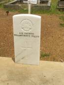 William Henry WILLEY,
died 27 Feb 1933;
Howard cemetery, City of Hervey Bay