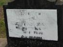James Young MCKEAN,
died 14 Aug 1916 aged 55 years;
Howard cemetery, City of Hervey Bay
