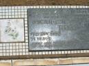 parents;
Oscar C.R. ROSS,
died 17 Jan 1952 aged 71 years;
Sarah ROSS,
died 9 Sept 1979 aged 92 years 8 months;
Howard cemetery, City of Hervey Bay
