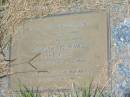 William Edward STREHLAU,
husband father grandpop great-grandpop,
died 15 Nov 1988 aged 81 years;
Howard cemetery, City of Hervey Bay