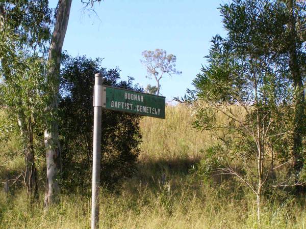 Hoya/Boonah Baptist Cemetery, Boonah Shire  | 