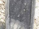 Fried
Gdaler
2 Nov 1885
Hoya Lutheran Cemetery, Boonah Shire