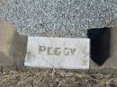 Margaret Maud (Peggy) DOWNING (nee REID),
wife,
died 23 Oct 1955 aged 60 years;
Jondaryan cemetery, Jondaryan Shire