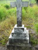 
Jacob RICHTER
b: 2 Mar 1840, d: 16 Oct 1897
Engelsburg Baptist Cemetery, Kalbar, Boonah Shire
