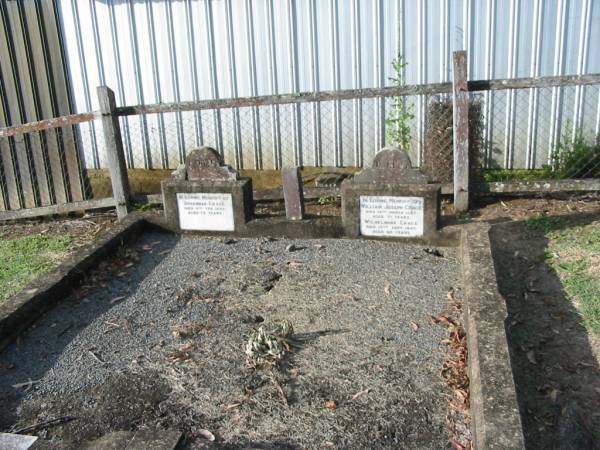 Johannah GRACE  | 11 Feb 1895, aged 75  |   | William Joseph GRACE  | 19 Mar 1927, aged 71  | Wilhelmina GRACE  | 17 Sep 1947, aged 80  |   | Kalbar Catholic Cemetery, Boonah Shire  | 