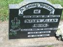 Kerry Allan NUHN, son brother,
died 1 March 1977 aged 17 years;
Kalbar General Cemetery, Boonah Shire