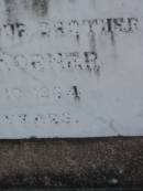 Charles KORNER, son brother,
died 10 July 1964 aged 53 years;
Kalbar General Cemetery, Boonah Shire