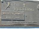 Mervyn James REGELING,
1920 - 2003;
Kalbar General Cemetery, Boonah Shire