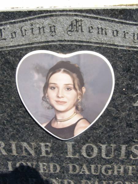 Catherine Louise KING,  | 6-11-1982 - 23-8-2001,  | daughter sister grand-daughter;  | Kandanga Cemetery, Cooloola Shire  | 