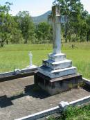 
John KEAVENY,
died 7 June 1950 aged 58 years;
Hanorah, wife,
died 28 May 1968 aged 73 years;
St Johns Catholic Church, Kerry, Beaudesert Shire
