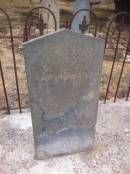 John CALNAN
d: 30 Oct 1859
aged 2 y, 3 mo
Kingscote historic cemetery - Reeves Point, Kangaroo Island, South Australia