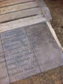 Henry (governor) WALLEN b: 1794 d:1856
Jerimah CALNAN b: 1797 d: 1837
Lucy Ann BEARE b: 1803 d: 1837
Harriet GRANGER b: 1822 d: 1862
John CALNAN b: 1823 d: 1853
Samuel GILES b: 1830 d: 1839
Liebling KLEEMAN d: 1837
Annie LYNNE d: 1838
Emma Karoline MILDE b: 1838 d: 1839
Kingscote historic cemetery - Reeves Point, Kangaroo Island, South Australia
