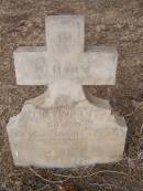 infant son of Lovel and Rebecca BYASS
d: 1838
Kingscote historic cemetery - Reeves Point, Kangaroo Island, South Australia