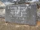 William LEIS,
father,
died 13 Dec 1955 aged 89 years;
Lawnton cemetery, Pine Rivers Shire