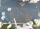 Gwendoline Frances ALBACK,
3-5-1914 - 12-11-2001,
wife of Fred,
mother grandmother great-grandmother;
Frederick James ALBACK,
23-10-1912 - 13-10-1996,
husband of Gwen,
father grandfather great-grandfather;
Lawnton cemetery, Pine Rivers Shire