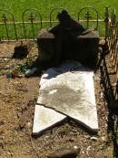 Jane KUHN,
wife of Herman KUHN,
died 28 June 1903 aged 38 years;
Lawnton cemetery, Pine Rivers Shire