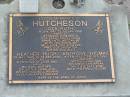Liza Ruth HUTCHESON,
8 June 1961 - 26 Jan 1999 aged 37 years,
daughter sister aunt;
Heather Hugh HUTCHESON,
29 May 1940 - 13 Sept 2000 aged 60 years,
mother nana sister;
Anthony Thomas HUTCHESON,
5 Feb 1932 - 8 Sept 1990 aged 57 years;
Lawnton cemetery, Pine Rivers Shire