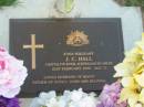 J.C. HALL,
died 21 Feb 2006 aged 73 years,
husband of Mavis,
father of Debra, John & Belinda;
Debra Ann HALL,
30-10-1962 - 30-10-1962;
John Clifford Hall III,
4-3-1964 - 31-12-1989;
Lawnton cemetery, Pine Rivers Shire