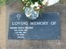 Frederick Charles MEULEMAN,
died 14 May 1990 aged 59 years;
Lawnton cemetery, Pine Rivers Shire