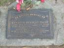 Kenneth Herbert FROST,
died 17-6-1997 aged 57 years,
husband of Ellen Therese,
father of David & Terry,
grandfathre of Natalie & Nikita;
Lawnton cemetery, Pine Rivers Shire
