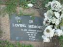 Clara Johannah WOOD,
died 5 July 1981 aged 76 years;
Lawnton cemetery, Pine Rivers Shire