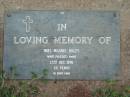 Noel Michael DALEY,
died 25 Dec 1976 aged 20 years;
Lawnton cemetery, Pine Rivers Shire