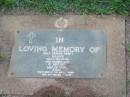 Rolf George Henry BAKKE,
born Oslo Norway,
died 1 Sept 1974 aged 69 years;
Lawnton cemetery, Pine Rivers Shire