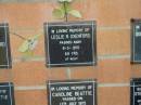 Leslie R. OXENFORD,
died 9-3-1970 aged 69 years;
Lower Coomera cemetery, Gold Coast