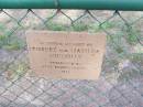 Robert & Matilda NICHOLLS,
presented by BROWN family 1974;
Ma Ma Creek Anglican Cemetery, Gatton shire