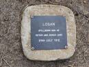 son of Peter & Sarah Jane LOGAN,
stillborn 29 July 1912;
Ma Ma Creek Anglican Cemetery, Gatton shire