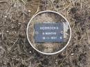 HORROCKS, male,
died 18-1-1931 aged 9 months;
Ma Ma Creek Anglican Cemetery, Gatton shire