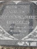 Frederick William REIMANN, father,
died 18 May 1969 aged 70 years;
Martha Matilda REIMANN, wife mother,
died 6 Dec 1949 aged 52 years;
Ma Ma Creek Anglican Cemetery, Gatton shire