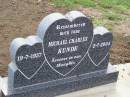 Michael Charles KUNDE,
19-7-1957 - 2-7-2004;
Ma Ma Creek Anglican Cemetery, Gatton shire