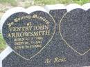 Ventry John ARROWSMITH,
born 14-3-1906 died 18-3-2002 aged 96 years;
Ma Ma Creek Anglican Cemetery, Gatton shire