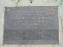John Bostock RODGER, father,
1-5-1914 - 8-7-1989;
Margaret Jane RODGER, mother,
21-5-1911 - 9-9-1995;
Maclean cemetery, Beaudesert Shire