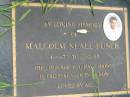 Malcolm Neale FUNCH,
4-6-73 - 11-2-95;
Maclean cemetery, Beaudesert Shire