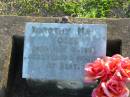 Dorothy May VOGEL,
died 8 May 1931 aged 3 years 3 months;
Marburg Anglican Cemetery, Ipswich